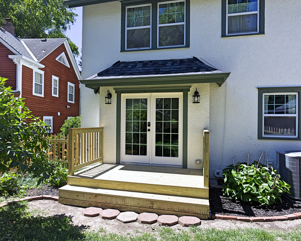 W 68th St | Back door addition
