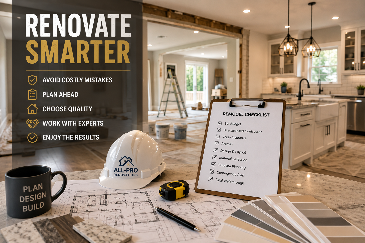 Renovation mistakes