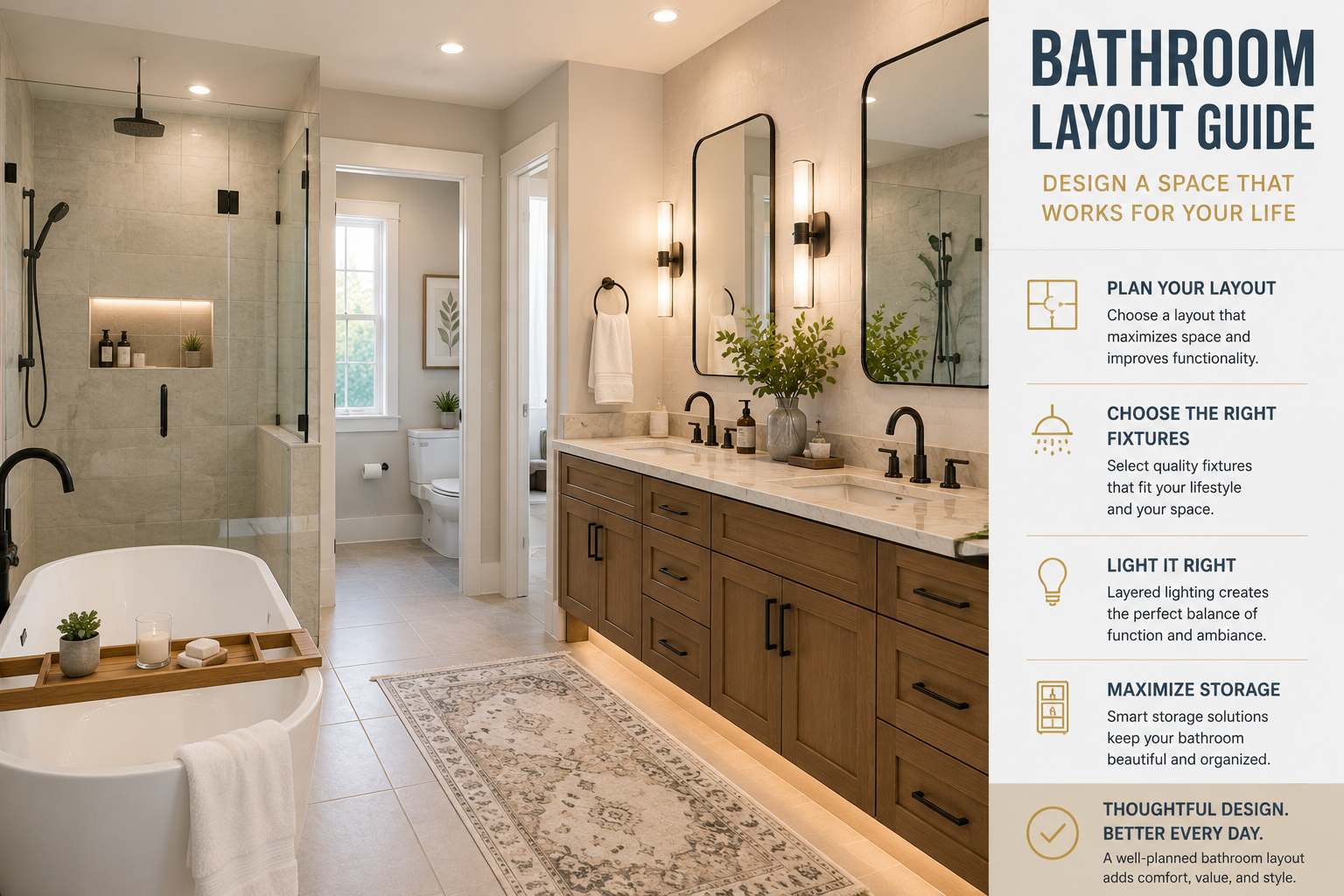 badroom layout