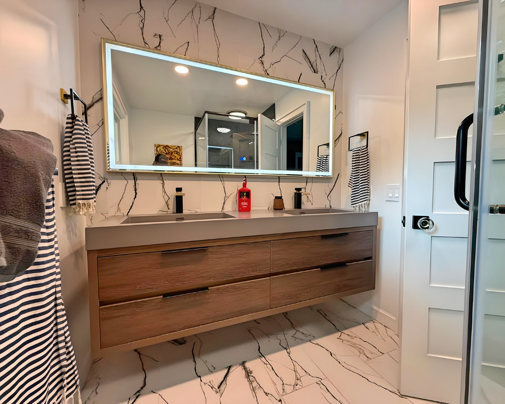 W 88th Terrace | Bathrooms