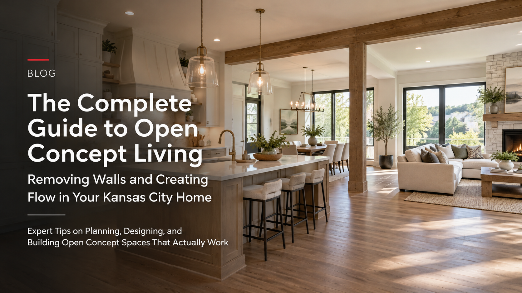 Open concept living